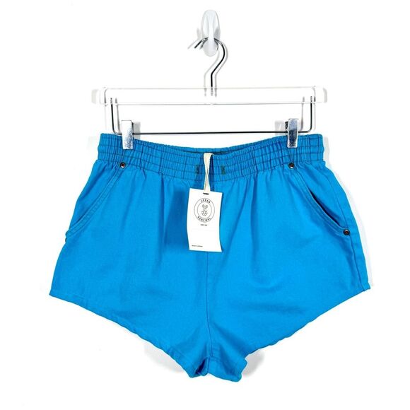 Urban Outfitters Size Medium Large NWT Urban Renewal Blue Denim Womens Shorts - Picture 1 of 13